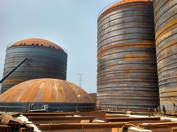 高港焦粉钢板仓